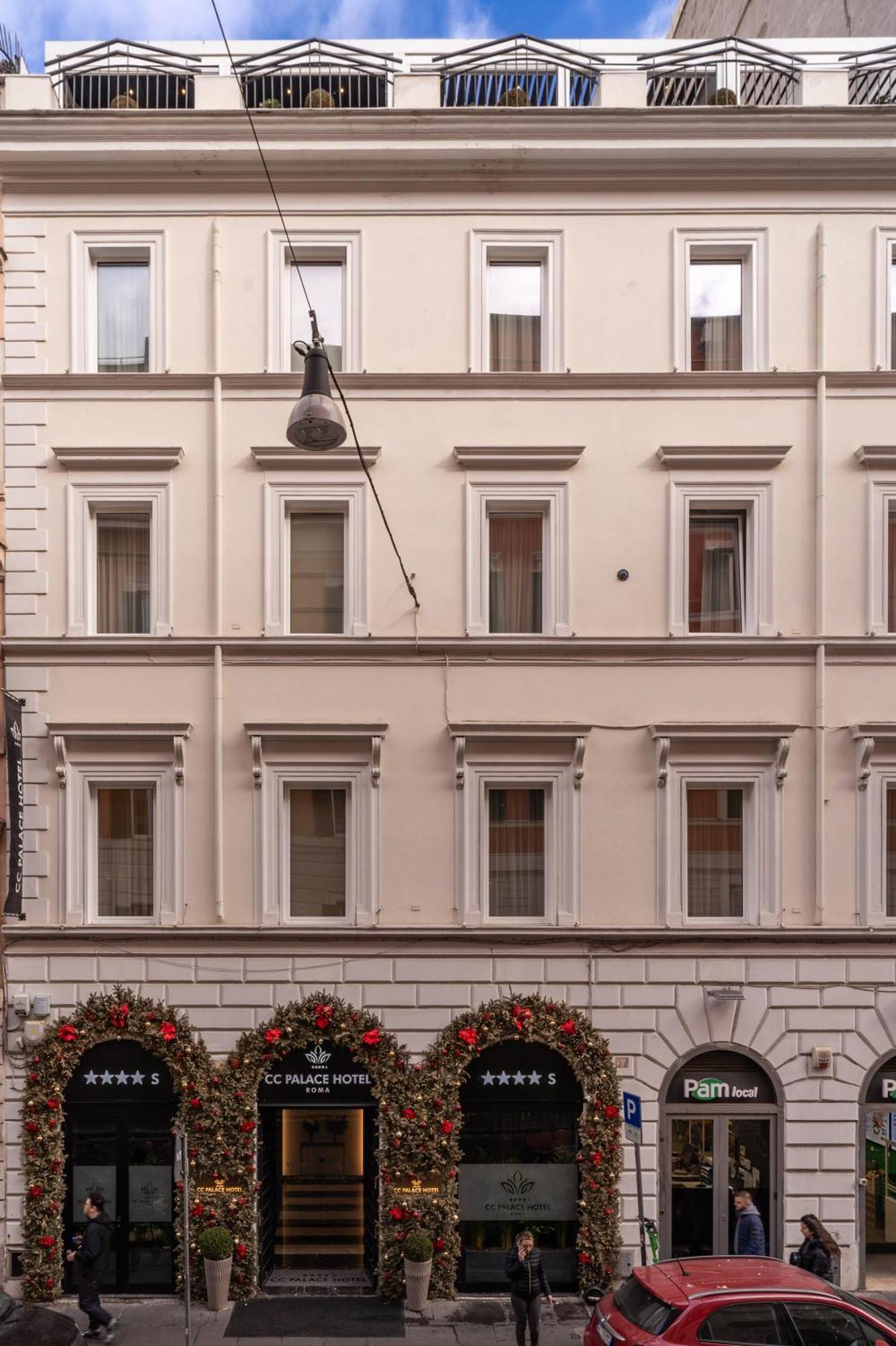 Cc Palace Hotel ローマ エクステリア 写真
